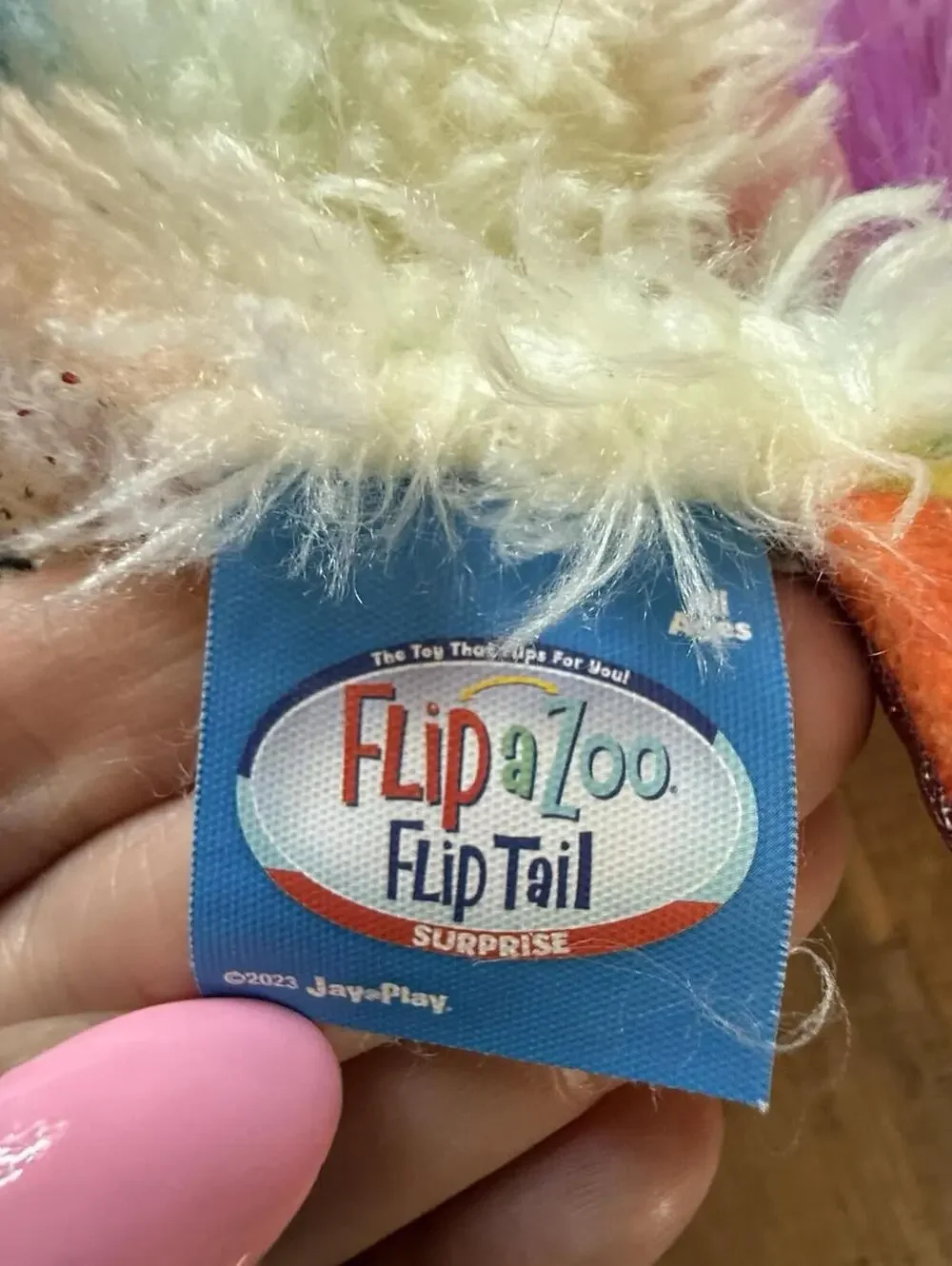 flip a zoo plush unicorn/‎ Pig Rainbow Feet